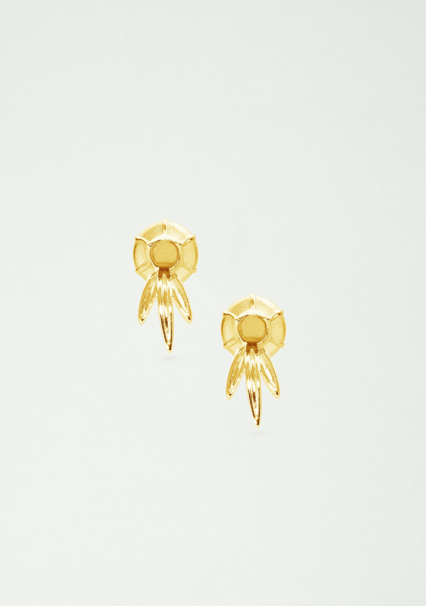 Aurora-Bambusa Studs 18k