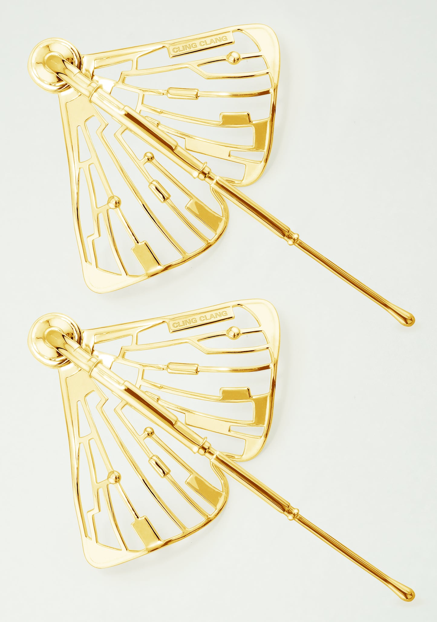 Ginko Lumin Earrings 18K