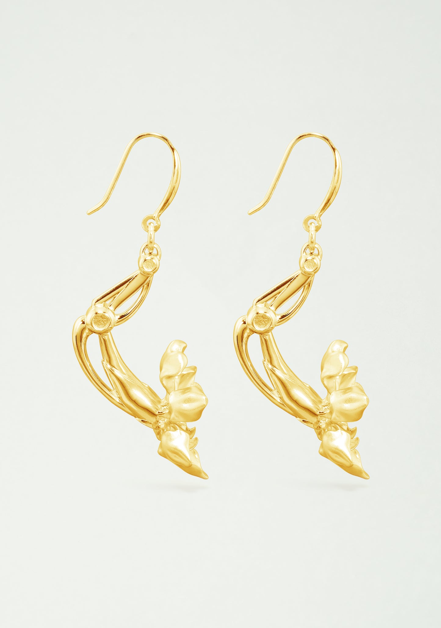 Iris Metallica Earrings 18K