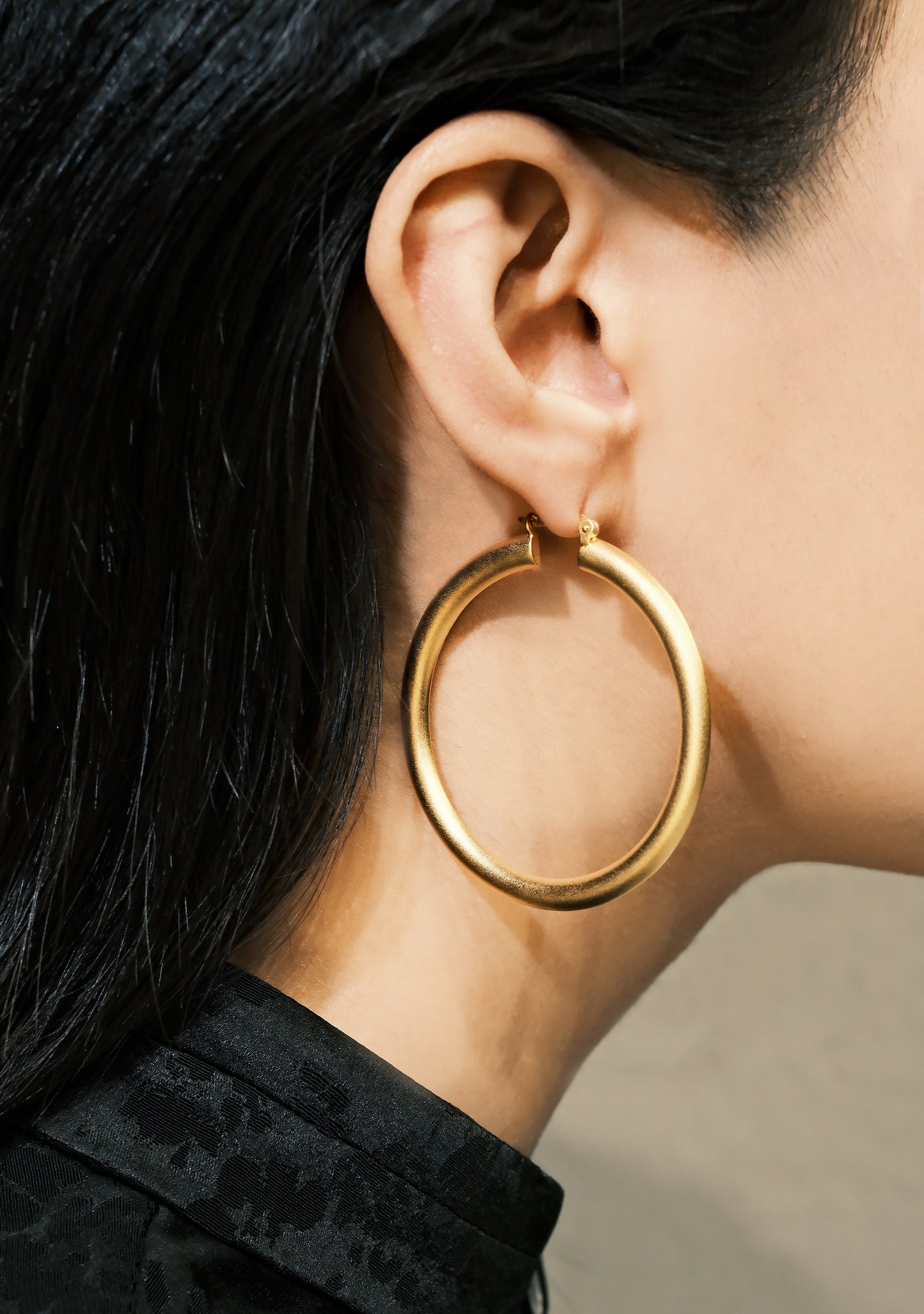 Hoop Earrings 18K