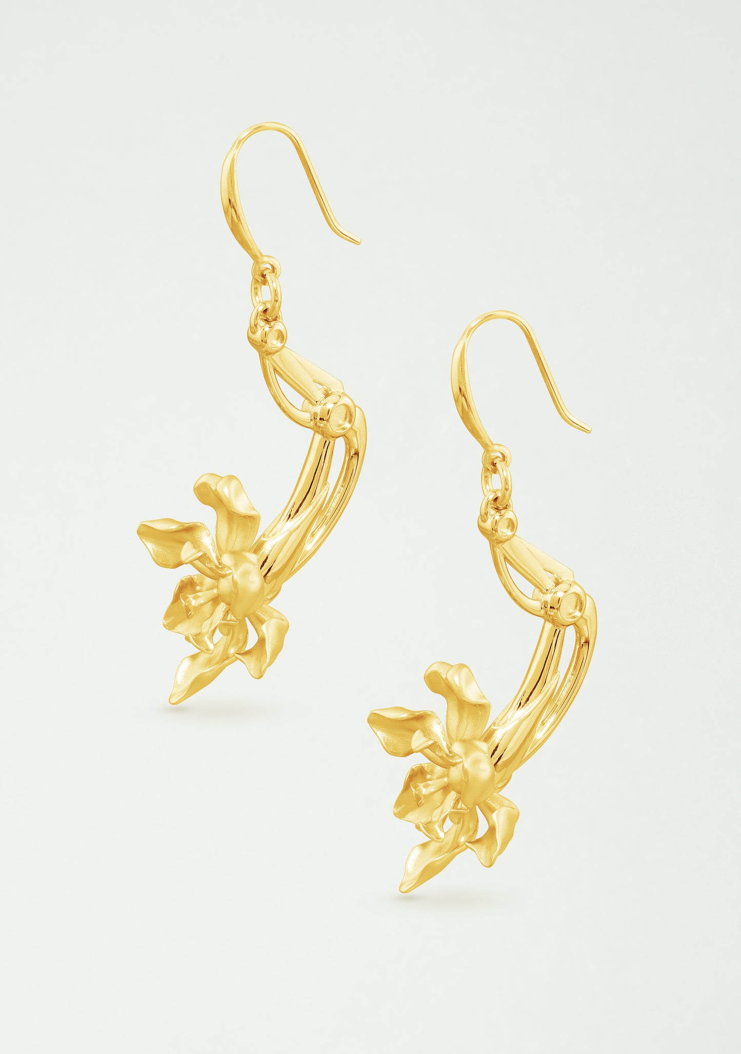 Iris Metallica Earrings 18K